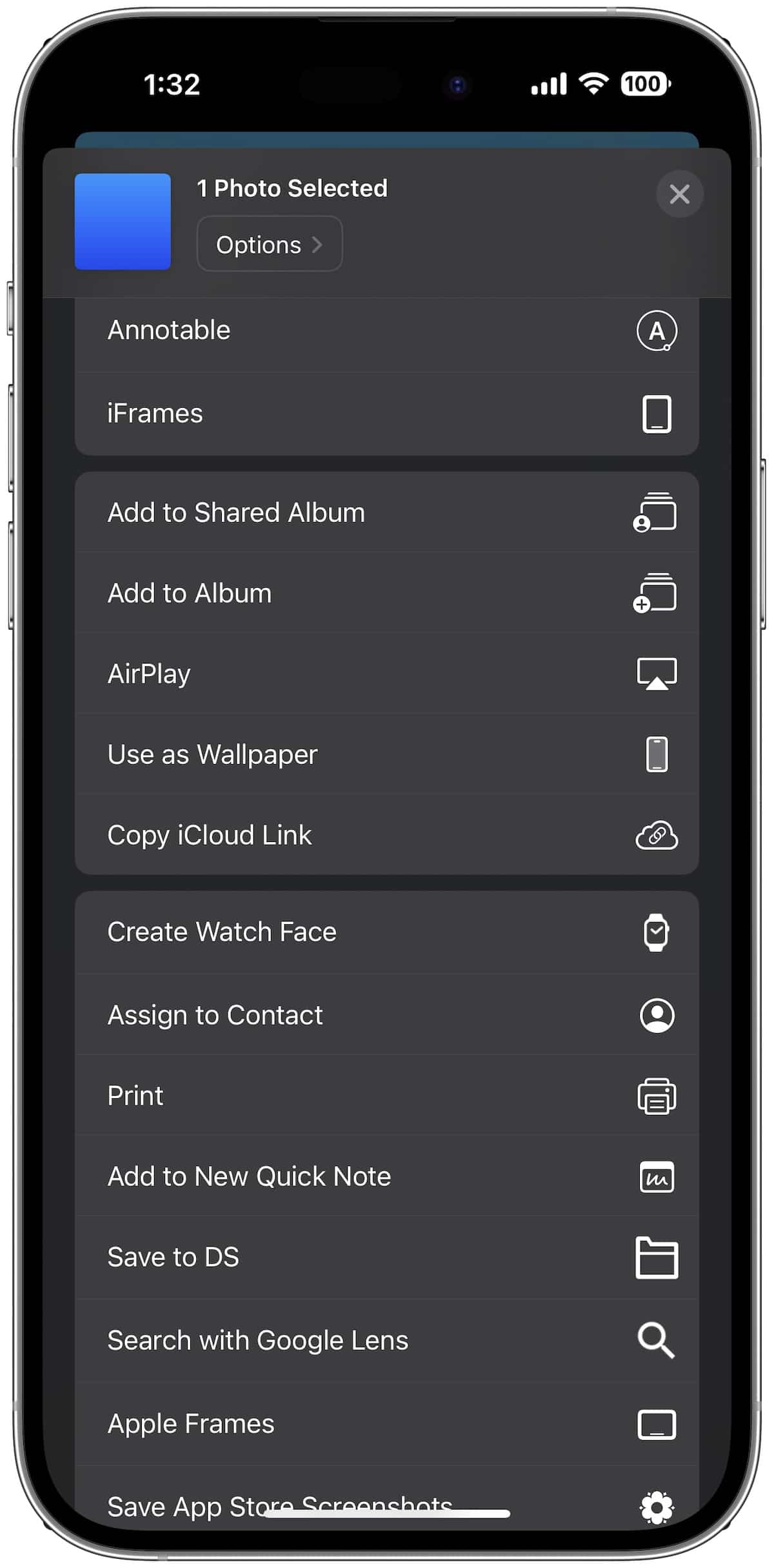 Create screenshots with Apple product frames with iFrames shortcut iThinkDifferent