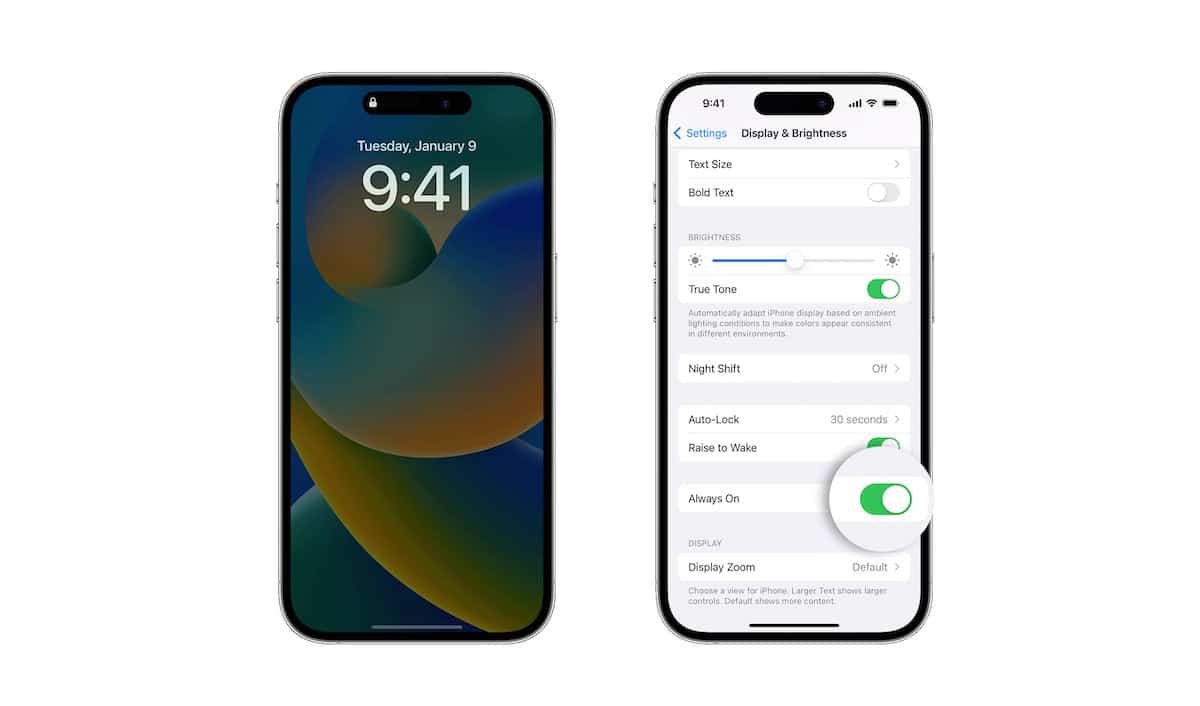 iOS 16.2 beta 3 adds more options for AlwaysOn display on iPhone 14