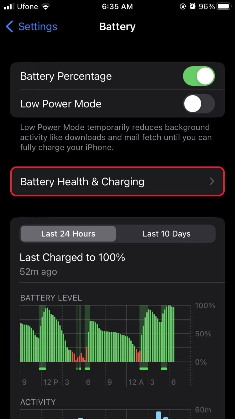 How to disable Clean Energy Charging on iPhone | iThinkDifferent