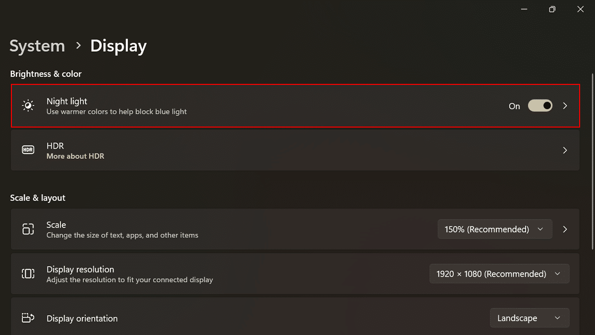 How to enable Night light on Windows 11 iThinkDifferent