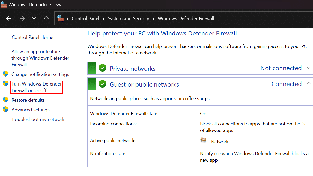 How to disable firewall in Windows 11 iThinkDifferent
