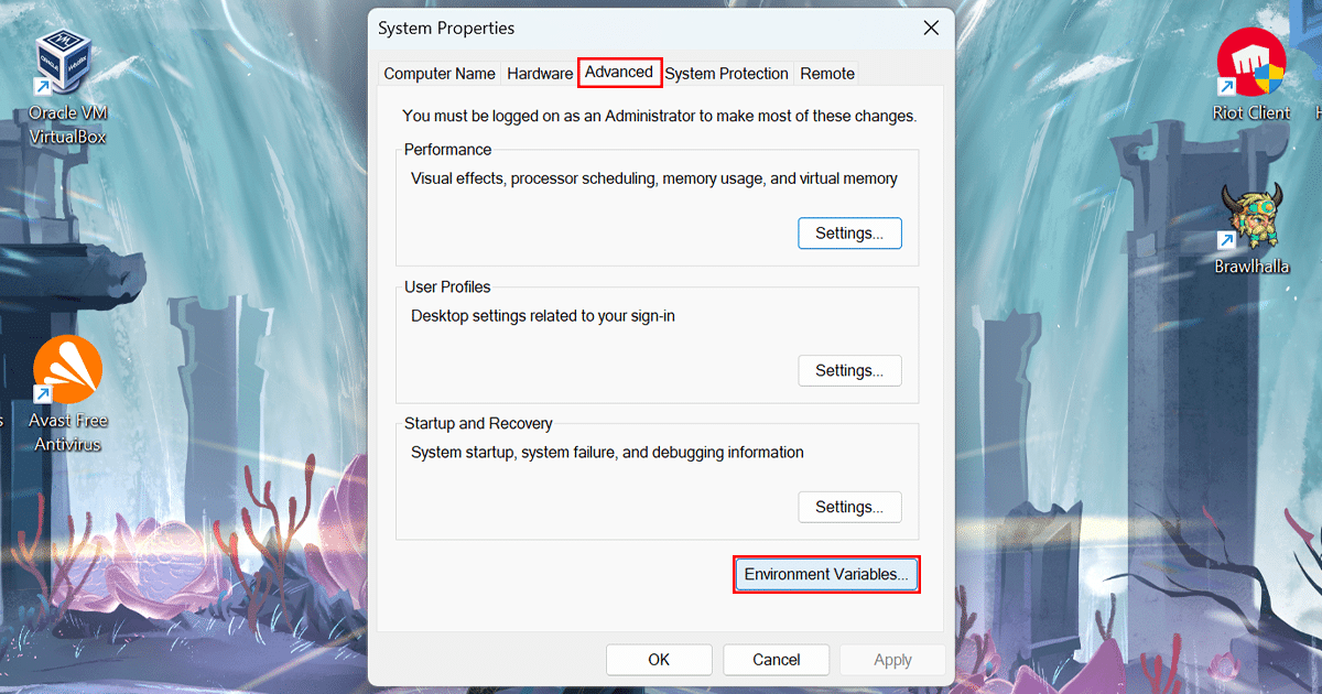 Creating Environment Variables in Windows 11 iThinkDifferent
