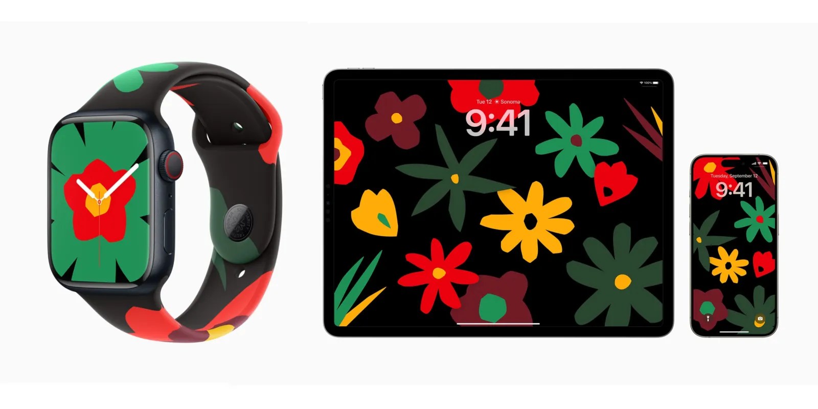 Apple unveiled its annual Black Unity collection, featuring an Apple Watch face, sport band