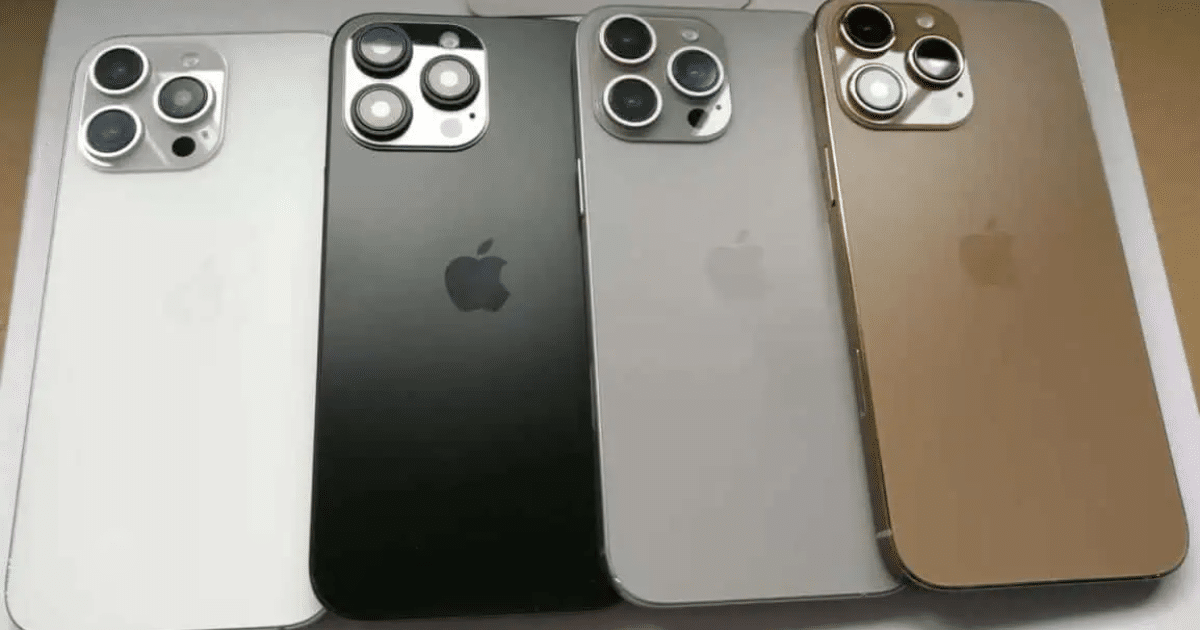 Leaked iPhone 16 Pro images reveal new bronze color option