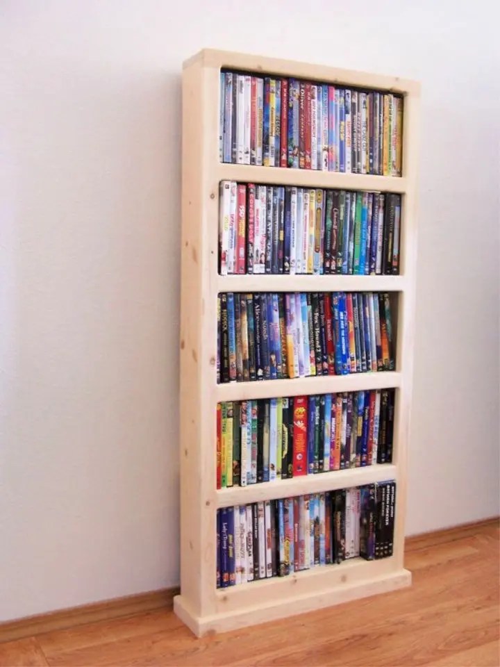 20 Best DIY DVD Storage Ideas & Solutions • Its Overflowing