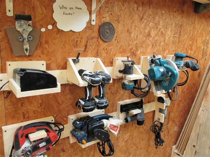 25 Homemade DIY Tool Storage Ideas • Its Overflowing