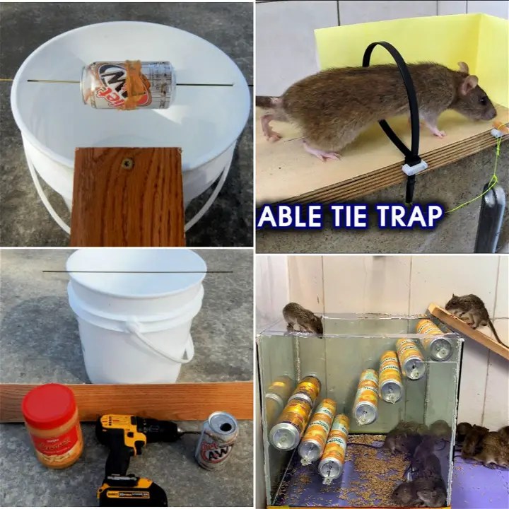 Homemade Mouse Trap (15 DIY Rat Traps that Really Work)