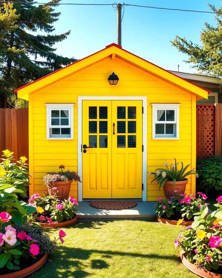 25 Shed Color Ideas to Brighten Your Outdoor Space