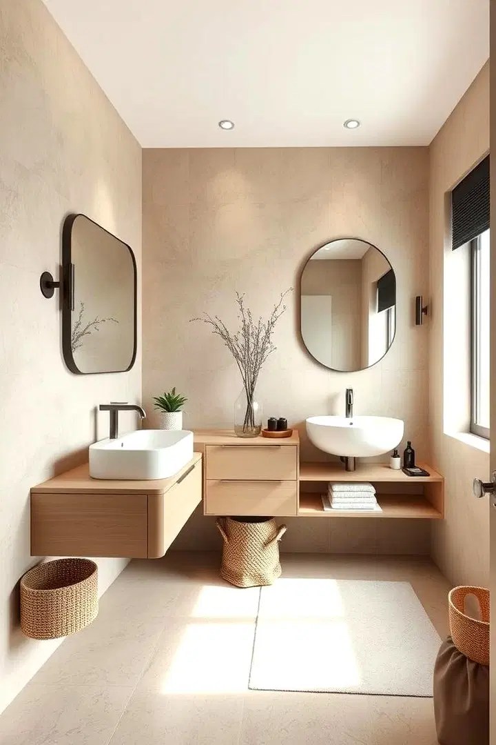 30 Beige Bathroom Ideas for Timeless and Serene Design Schemes