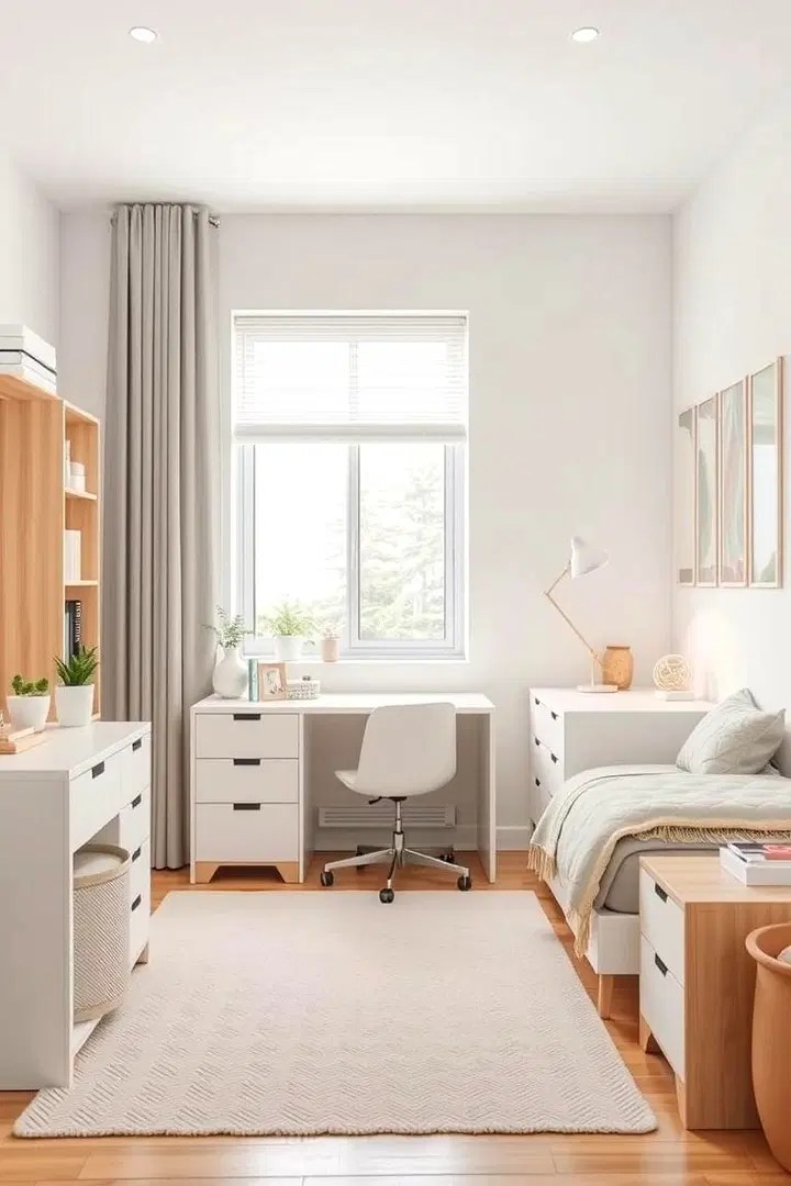 30 Minimalist Clean Girl Room Ideas for a ClutterFree Space