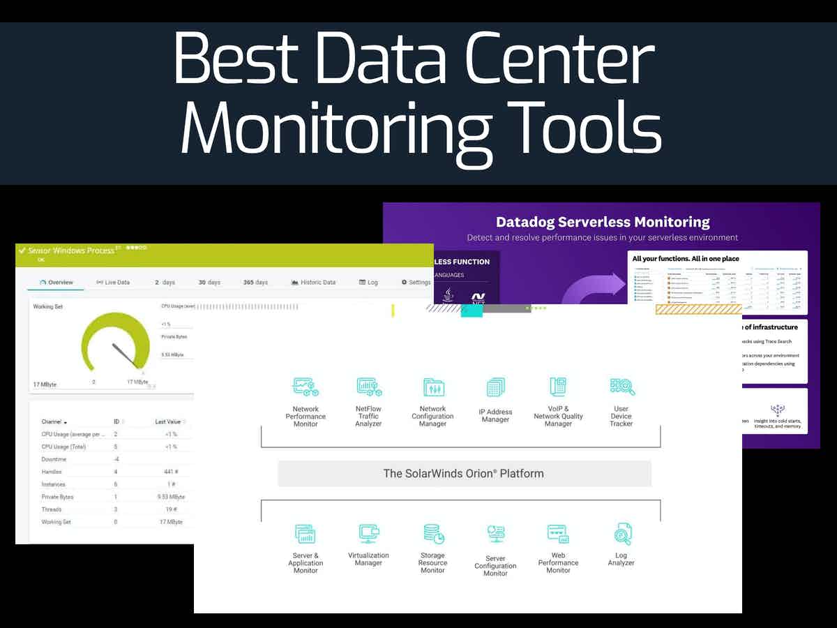 Best Data Center Monitoring Tools for 2023 with Free Trials & Downloads