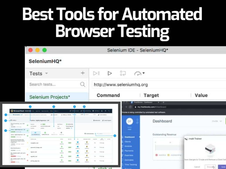 8 Best Tools for Automated Browser Testing for 2024 with Free Trials!