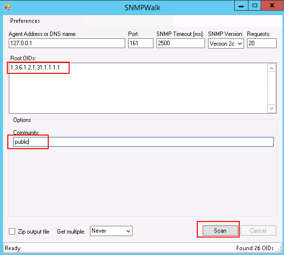 SNMPWALK Examples for Windows and Linux
