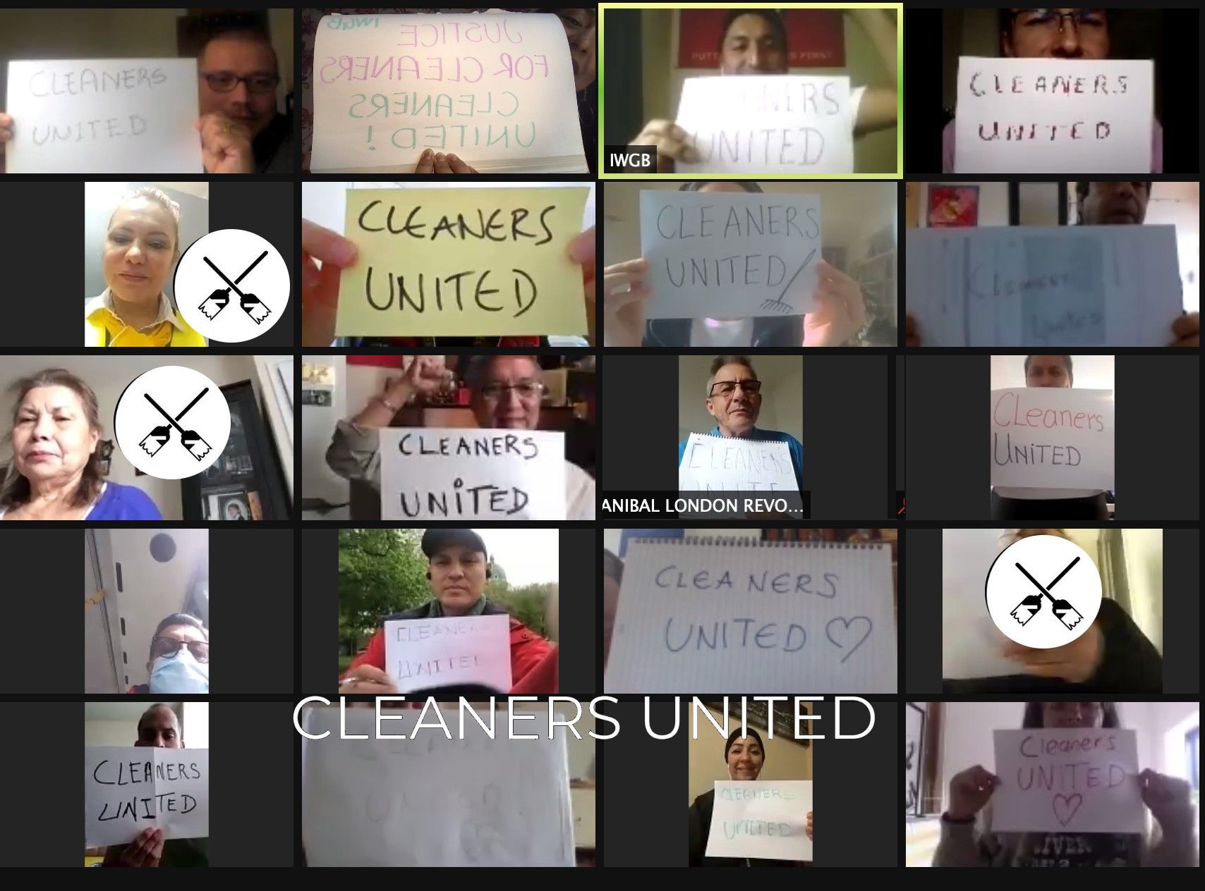 Cleaners United · IWGB