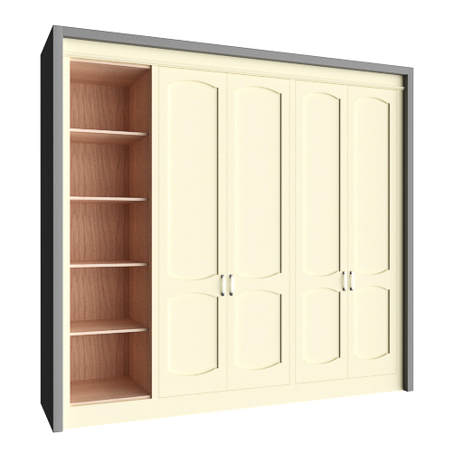 Made to Measure Wardrobe, 2934mm x 2771mm Jali