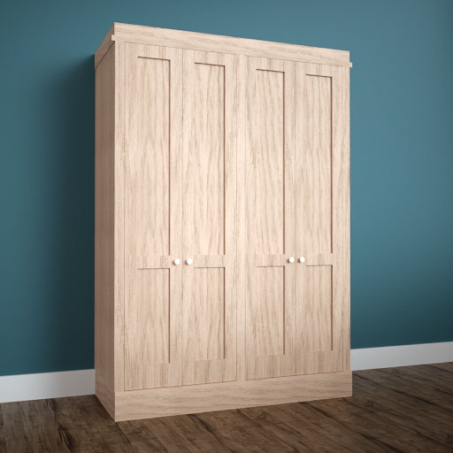 Made to Measure Wardrobe, 1410mm x 2165mm Jali
