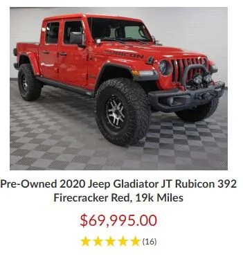 Looking at this Gladiator, need help deciding! | Page 3 | Jeep