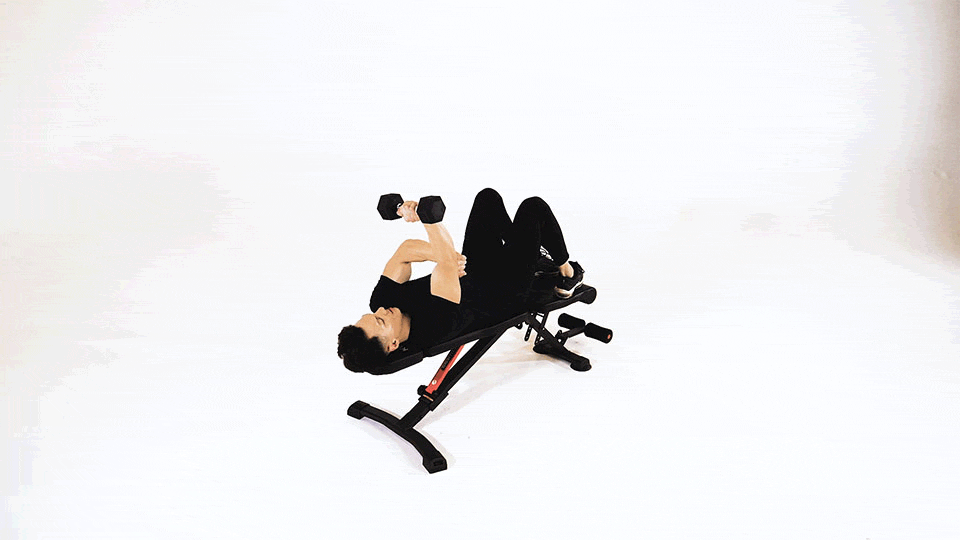 Dumbbell OneArm Tricep Extension (Supinated) A Strength Exercise