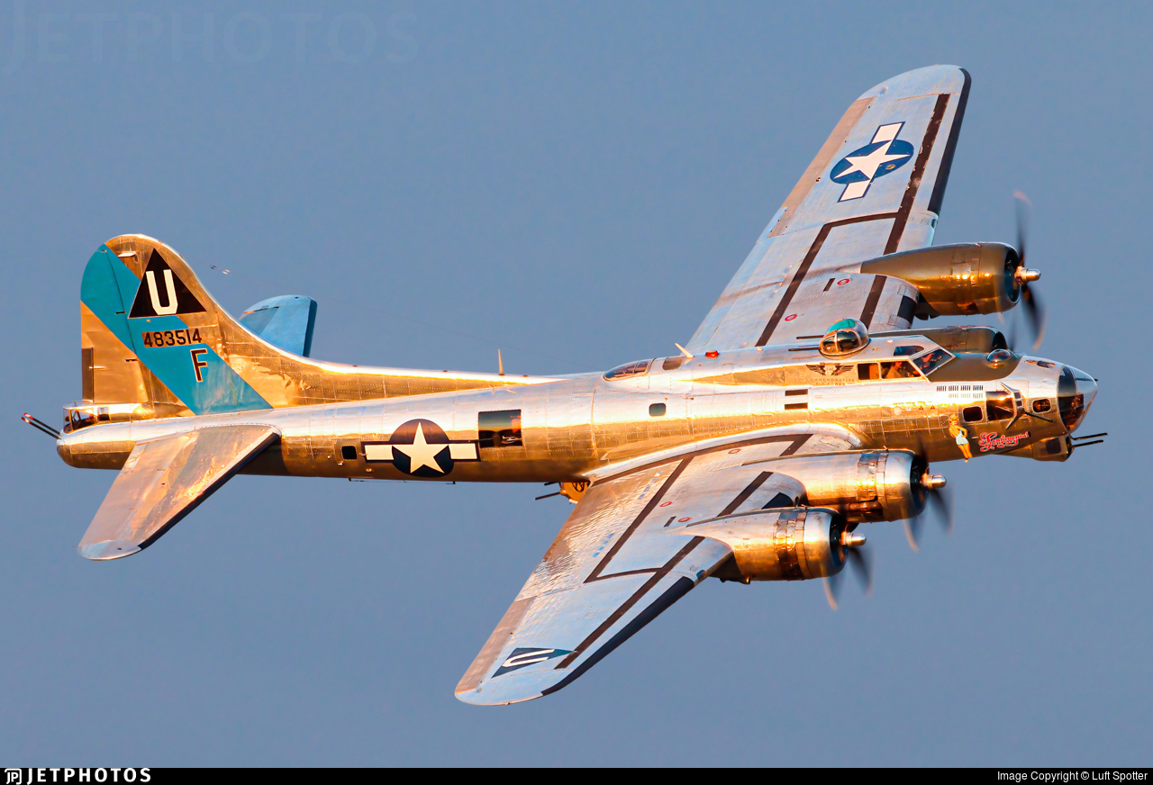 N9323Z Boeing B17G Flying Fortress Commemorative Air Force Luft Spotter JetPhotos