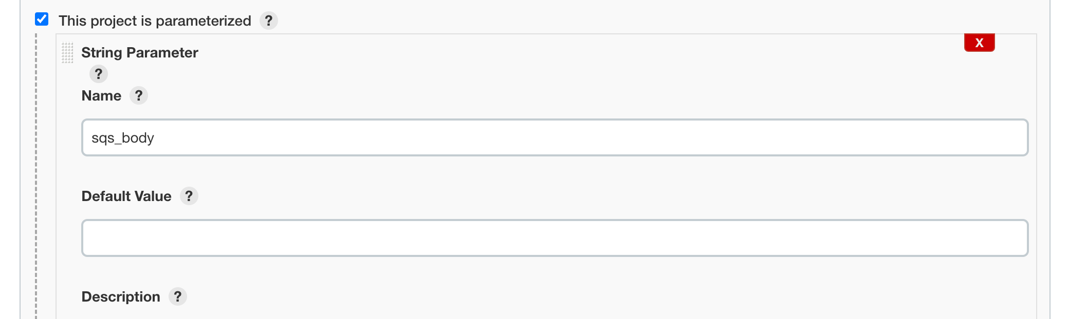 AWS SQS trigger Jenkins plugin