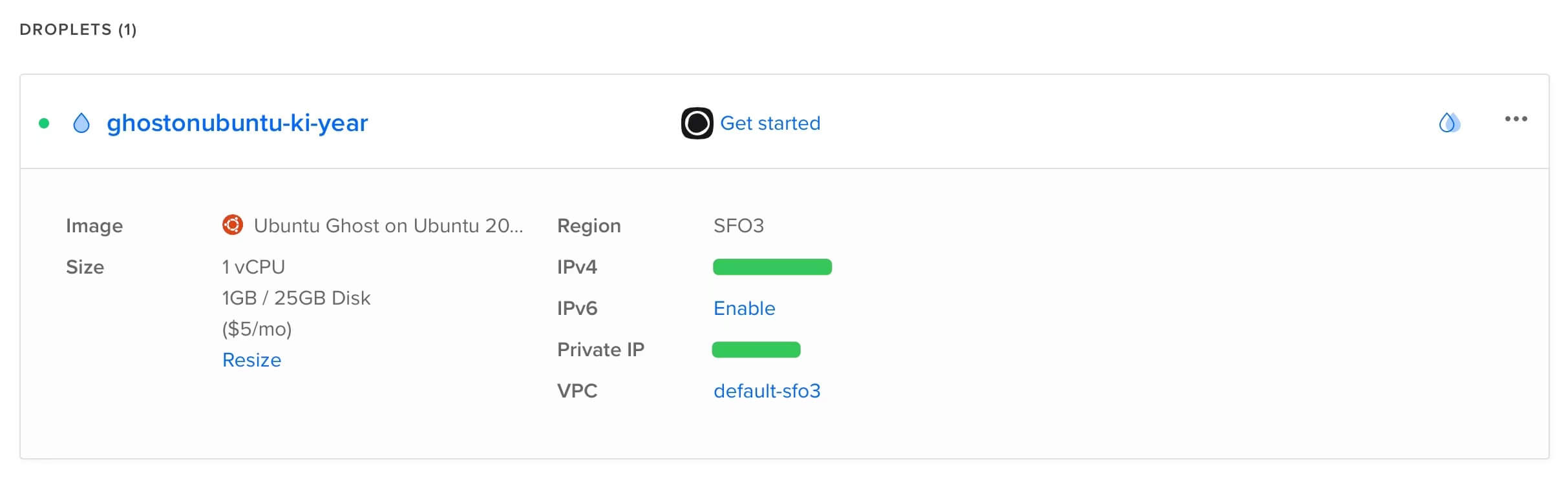 Ghost 5.0 来了，使用 Digital Ocean 一键部署吧 · Pseudoyu