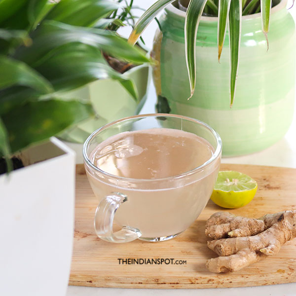 Ginger Lemon Tea A Popular Home Remedy For Bloating Just Tea