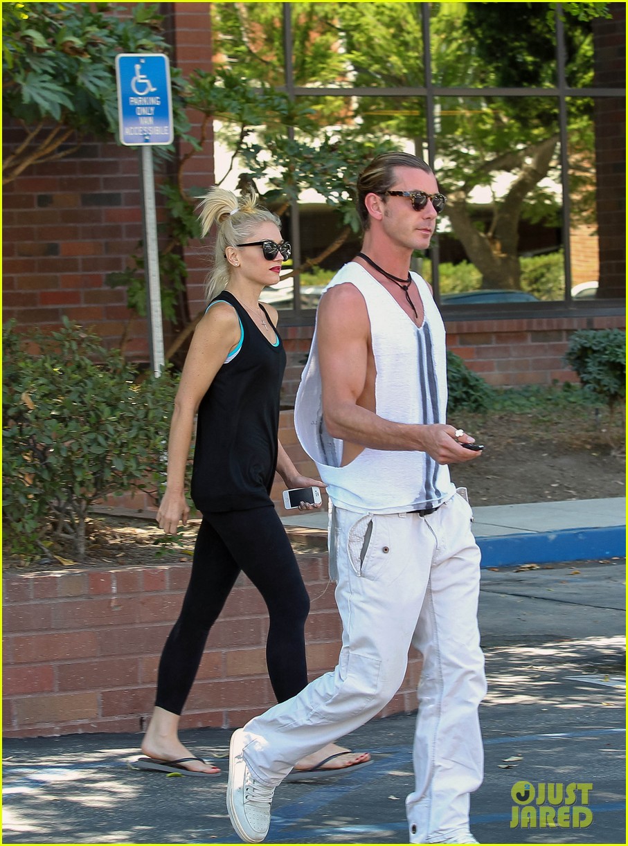Gwen Stefani & Gavin Rossdale Errands with Kingston! Photo 2722822