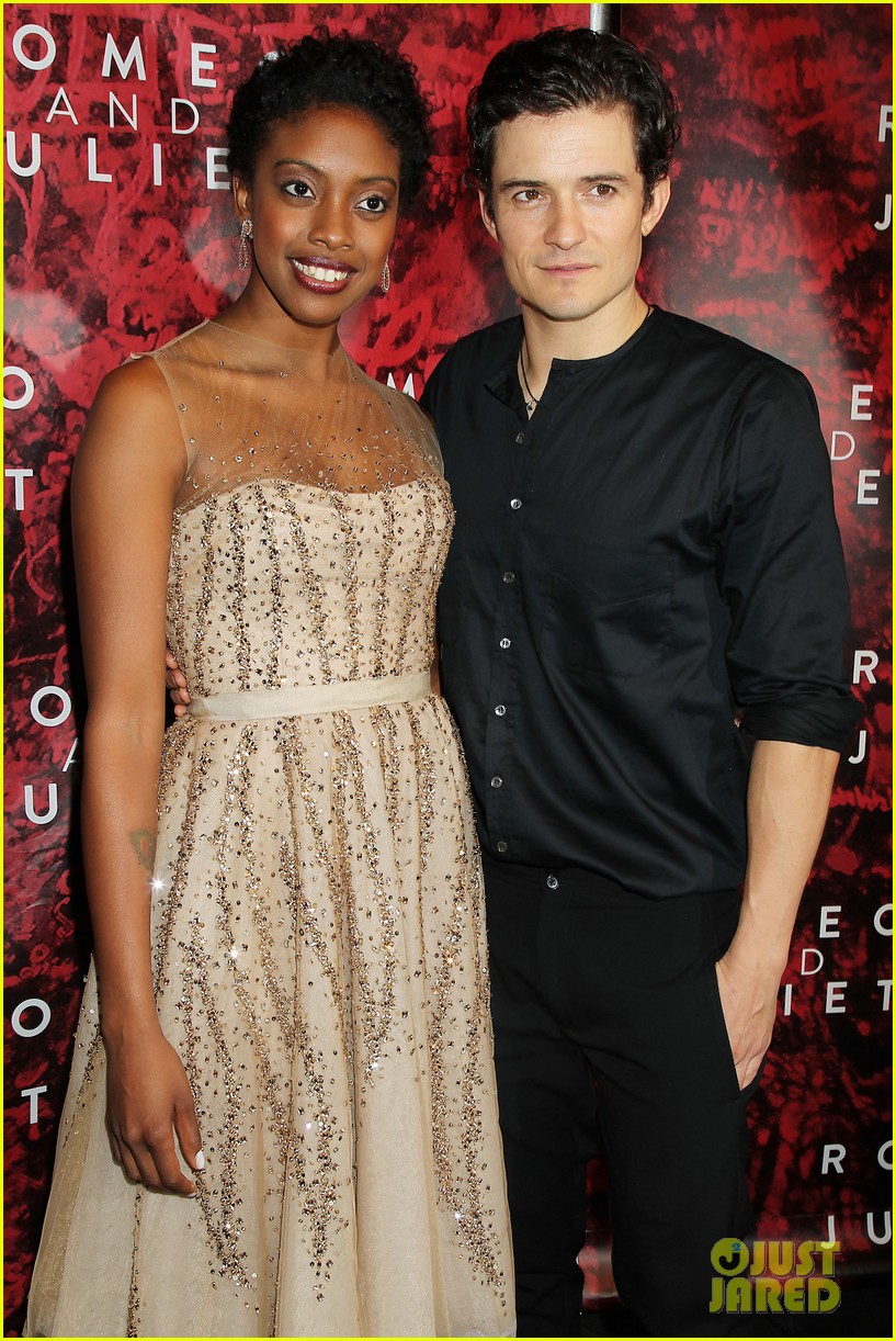 Orlando Bloom 'Romeo & Juliet' Opening with Condola Rashad! Photo