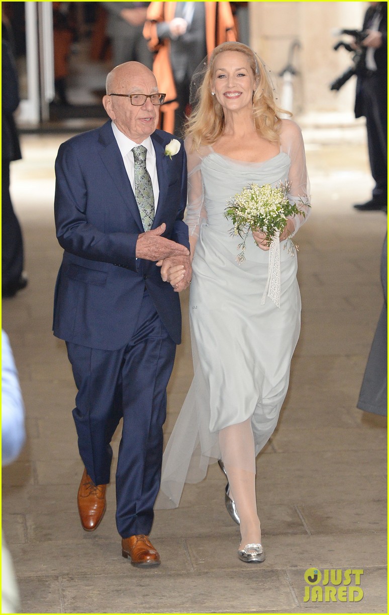 Rupert Murdoch & Jerry Hall Get Married Again Wedding Pics! Photo