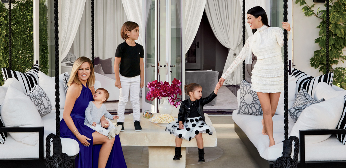 Kourtney & Khloe Kardashian Show Off Their Homes in ‘Architectural