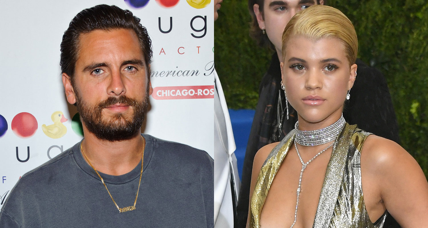 Scott Disick Hangs Out With Sofia Richie in Cannes Newsies, Scott