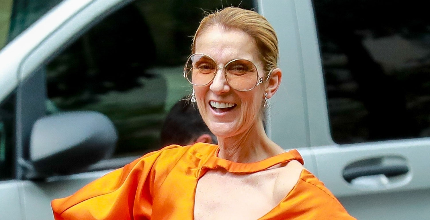 Celine Dion Is An Orange Goddess Before Final Paris Show Celine Dion