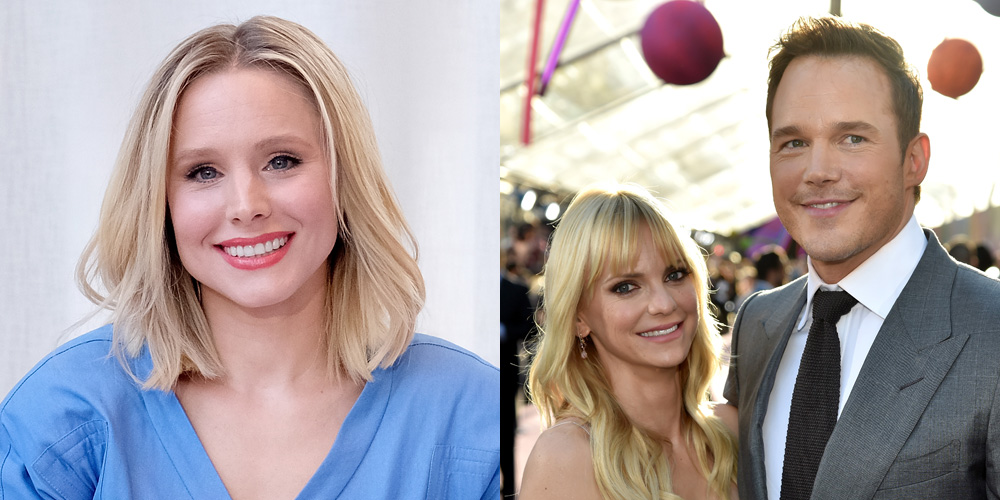 Kristen Bell Puts Positive Spin to Anna Faris & Chris Pratt’s Split