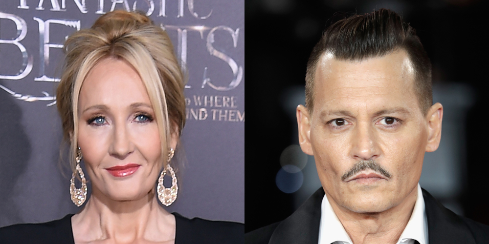 J.K. Rowling Defends Johnny Depp Casting in ‘Fantastic Beasts