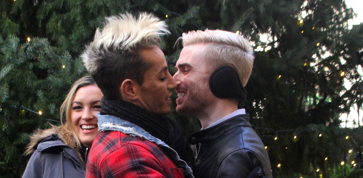 Frankie Grande Kisses Boyfriend Mike Pophis in Cute Photos! daniel