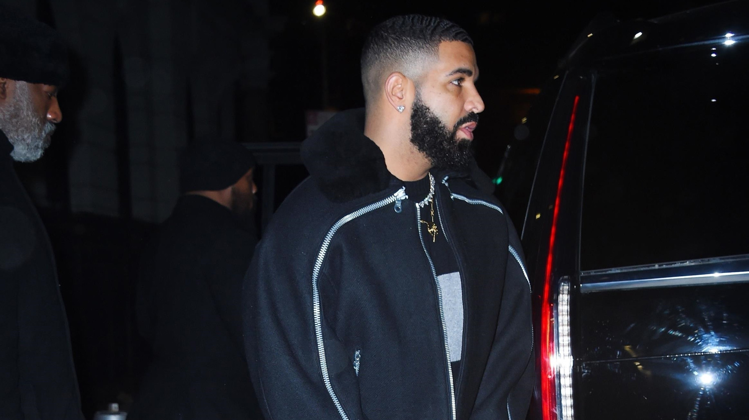 Drake Hits the Studio After Night Out in New York City Drake Just Jared
