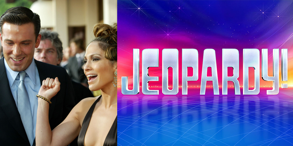 Jeopardy! Fans Have The Best Reactions To Jennifer Lopez & Ben Affleck