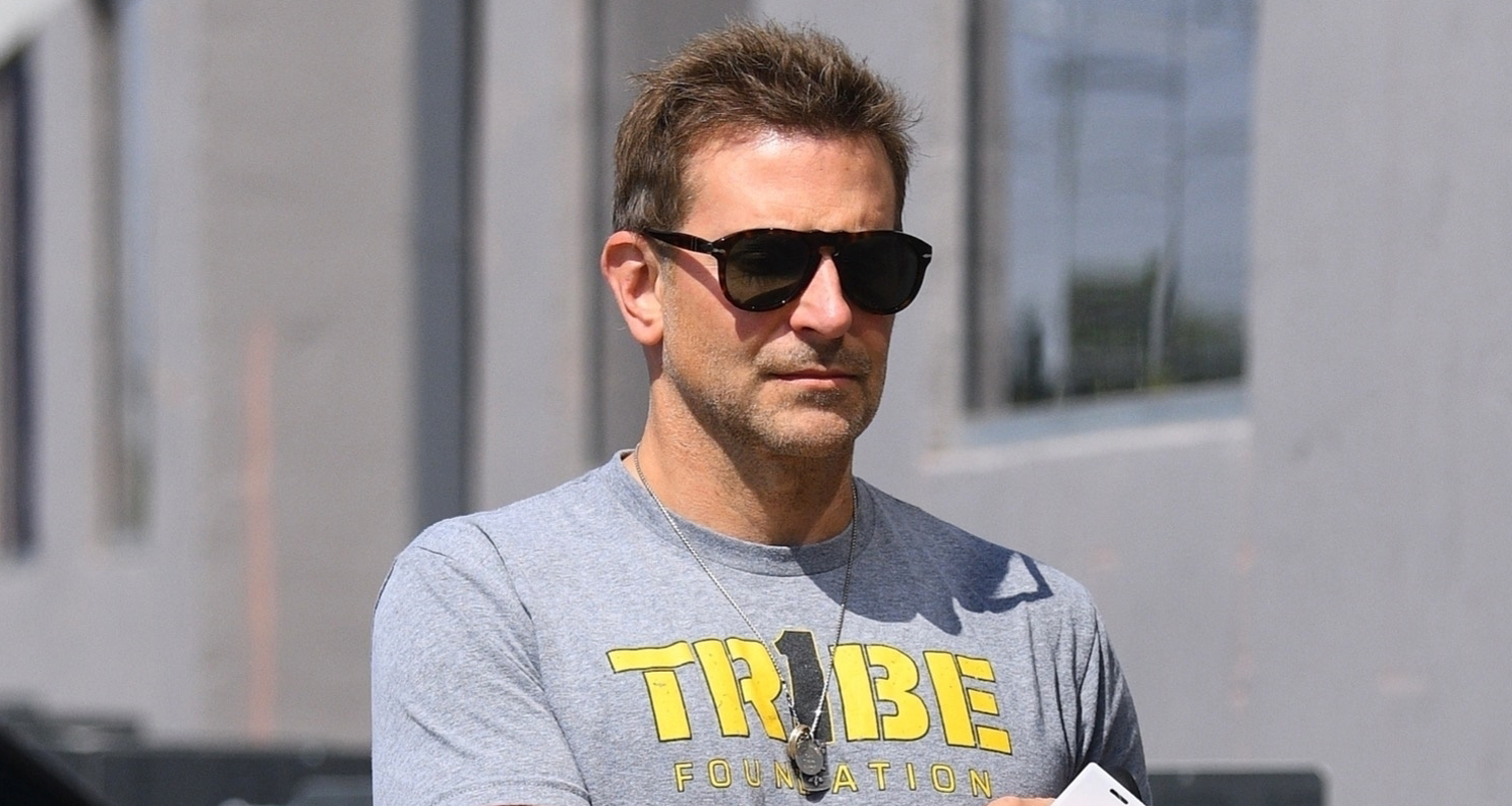 Bradley Cooper Hits the Gym in Santa Monica Bradley Cooper Just