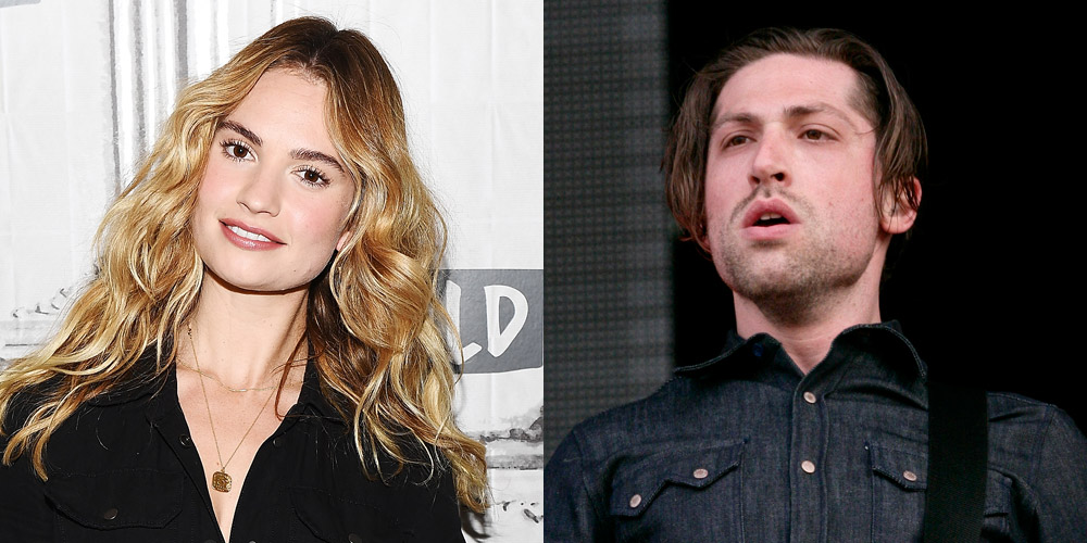 Lily James Is Still Going Strong with Boyfriend Michael Shuman, Spotted