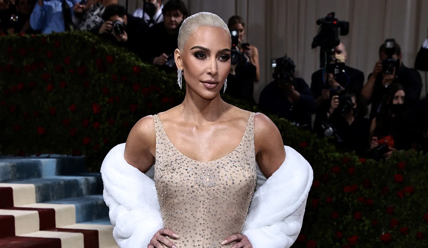 Kim Kardashian Only Wore Her Met Gala 2022 Dress for Minutes & She