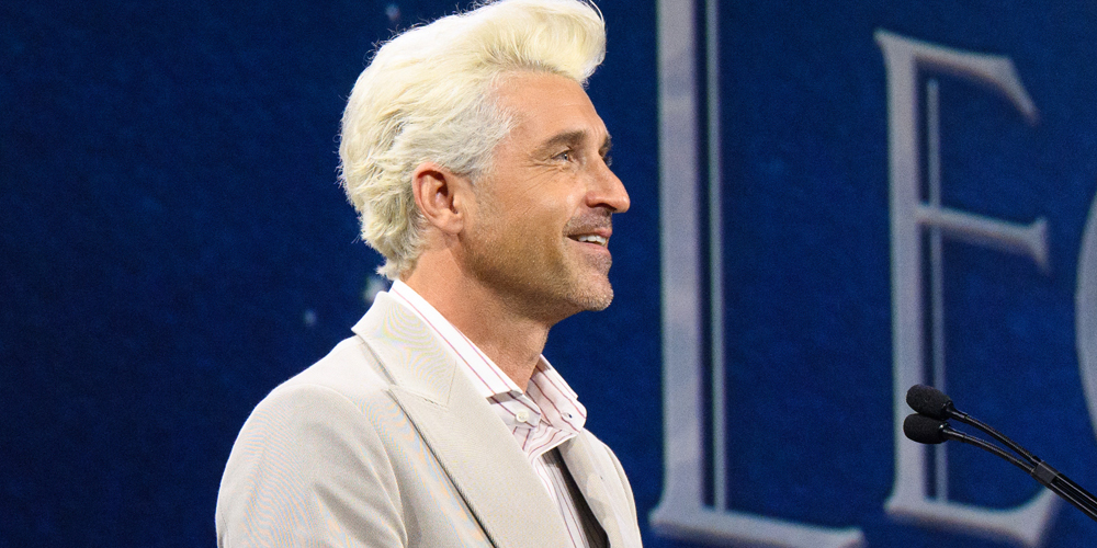 Patrick Dempsey Now Has White Hair & Explains Why He Changed It at D23