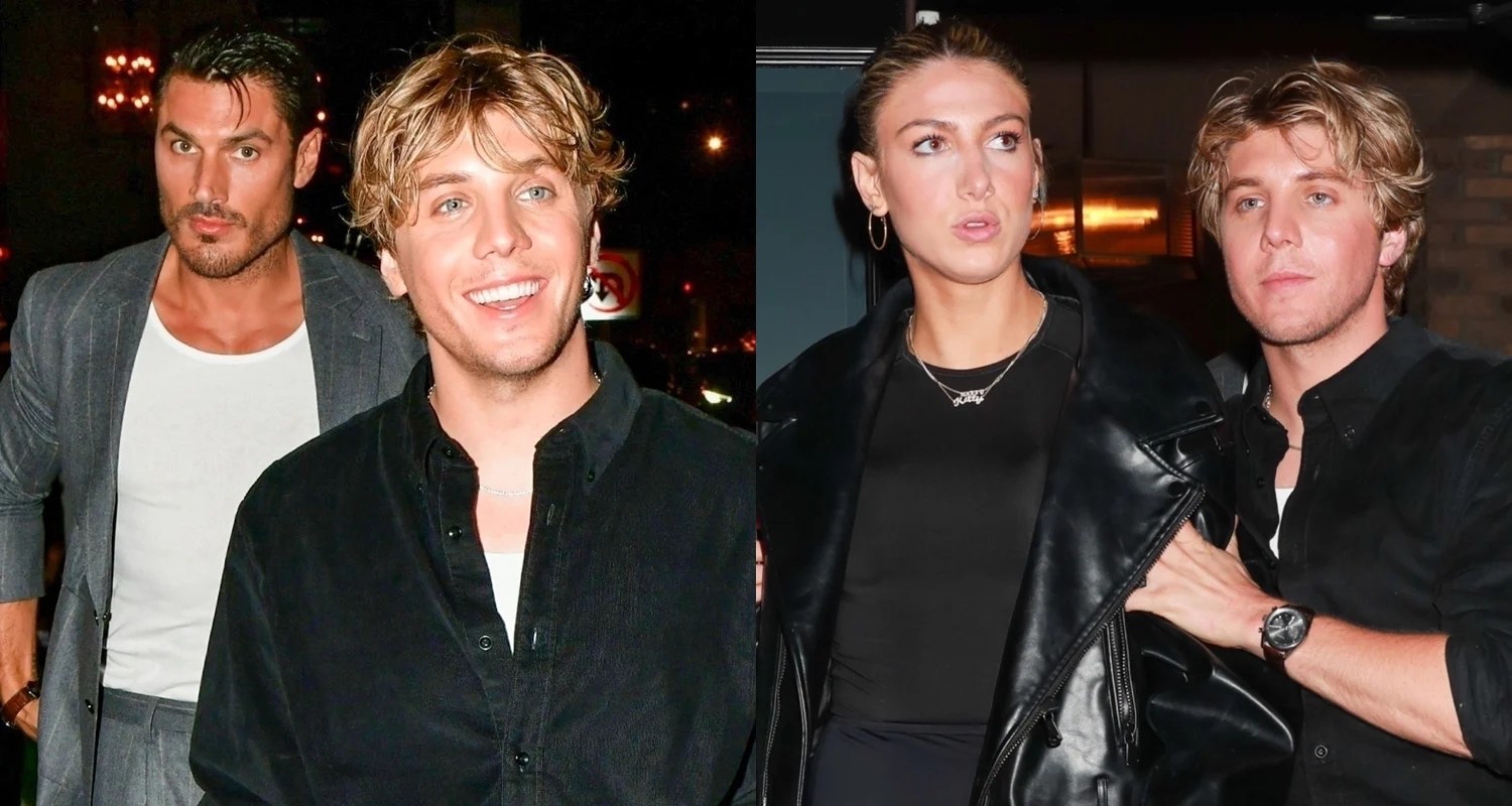 Chris Appleton & Husband Lukas Gage Grab Dinner with Chris’ Daughter(08)