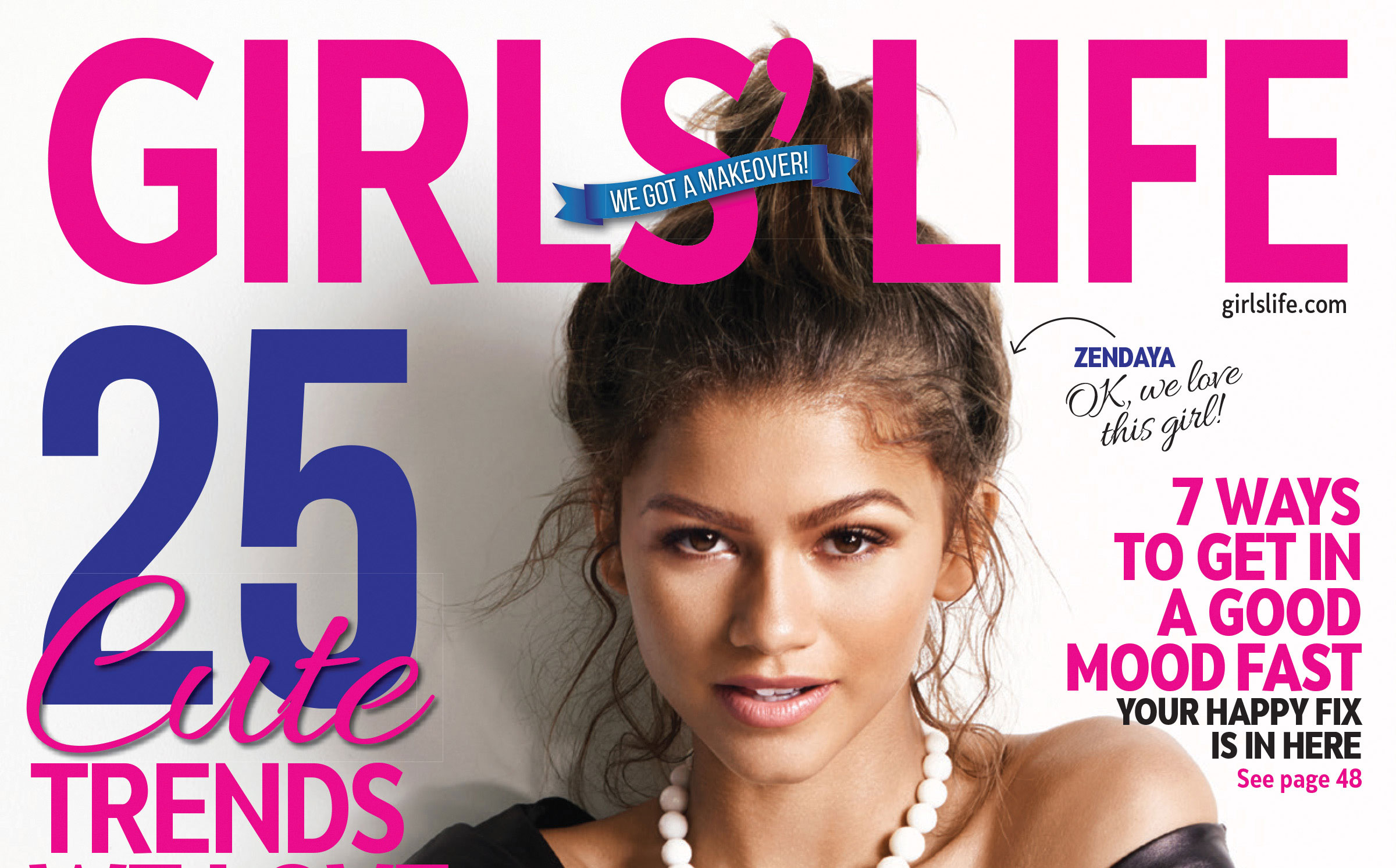 Zendaya Tells ‘Girls’ Life’ That Her Fans Force Her to Be Honest(011)