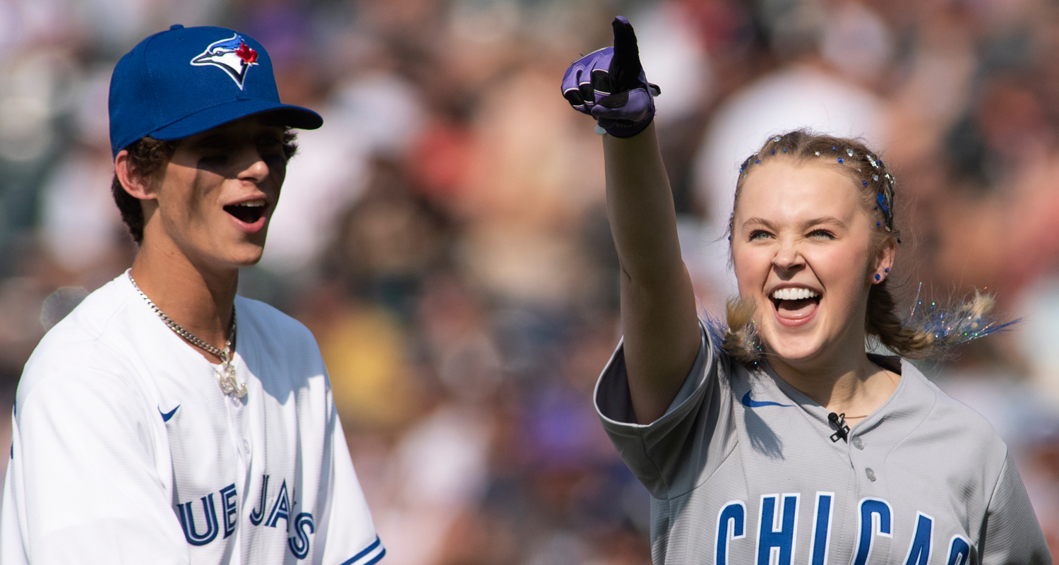 JoJo Siwa, Josh Richards & More Play In MLB AllStar