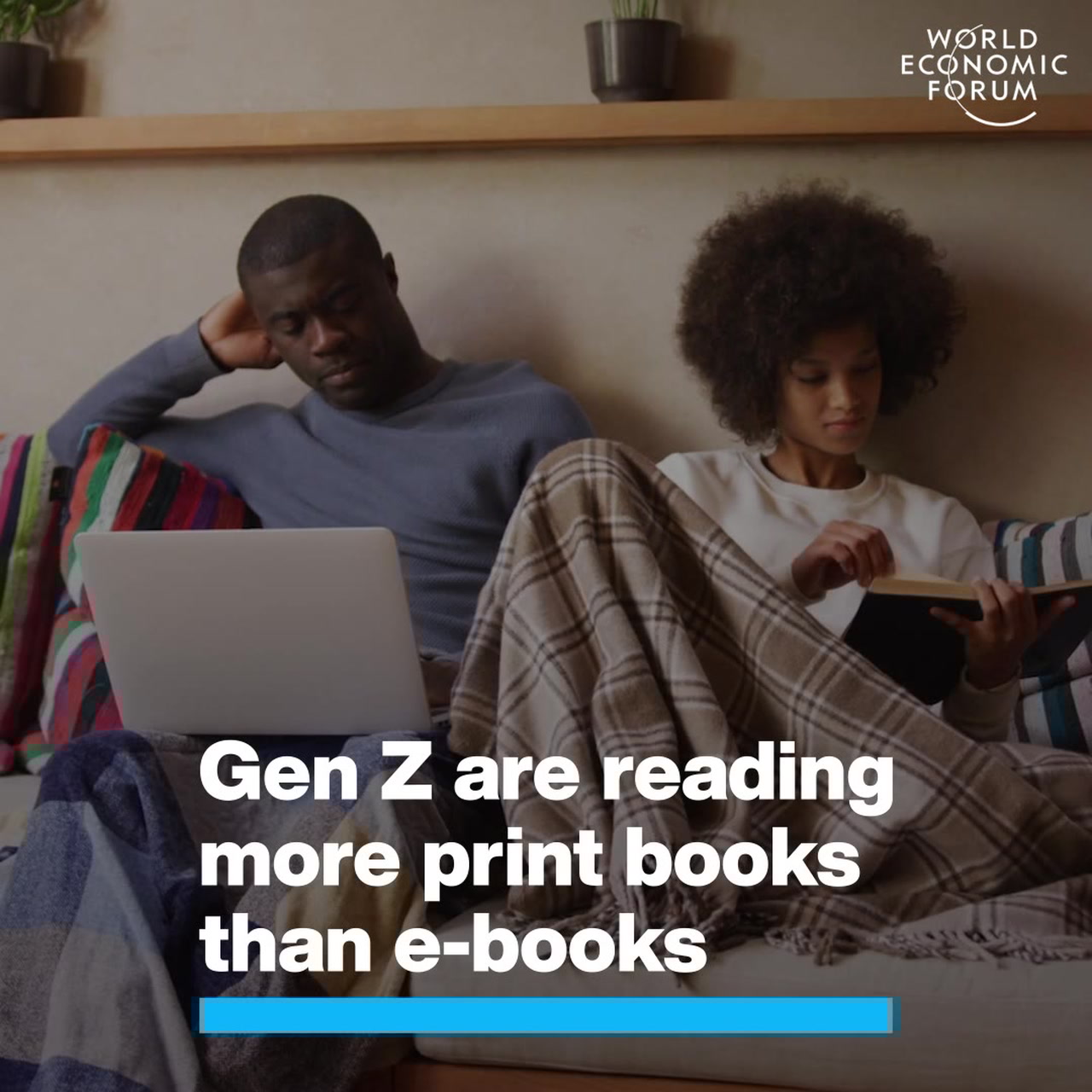 Gen Z Are Reading More Print Books Than EBooks World Economic Forum