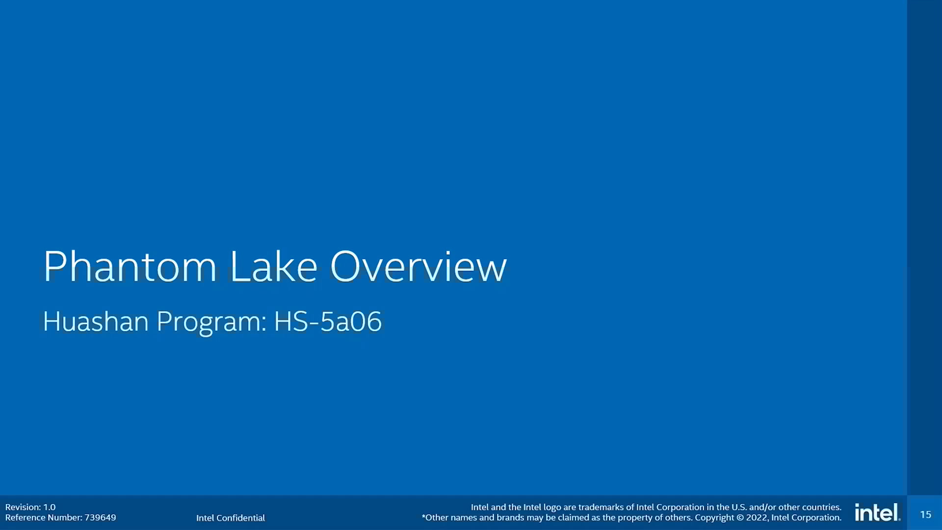 Phantom Lake Overview