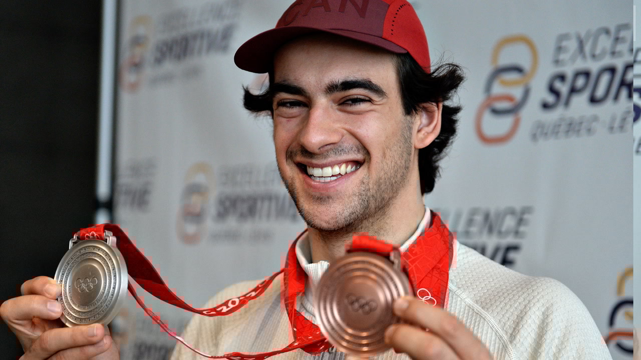 De retour au Québec, Éliot Grondin toujours affamé de médailles et