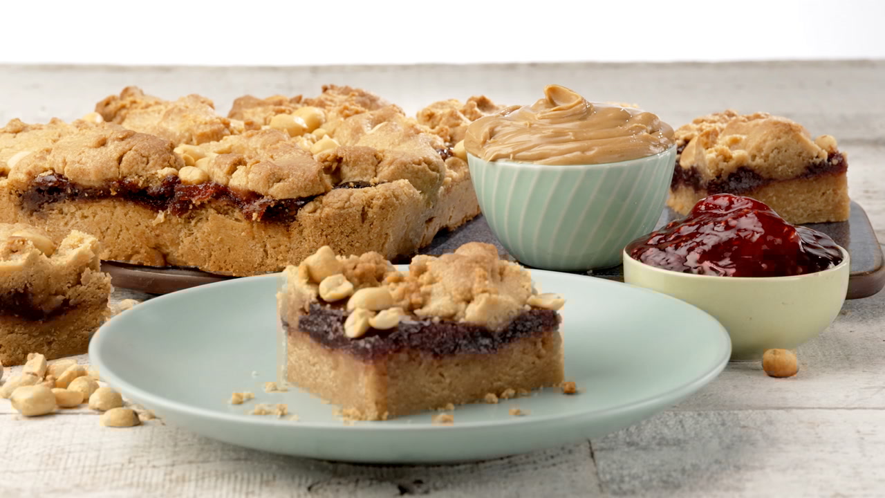 Ina Garten's Peanut Butter & Jelly Bars Shop Goldbelly TV