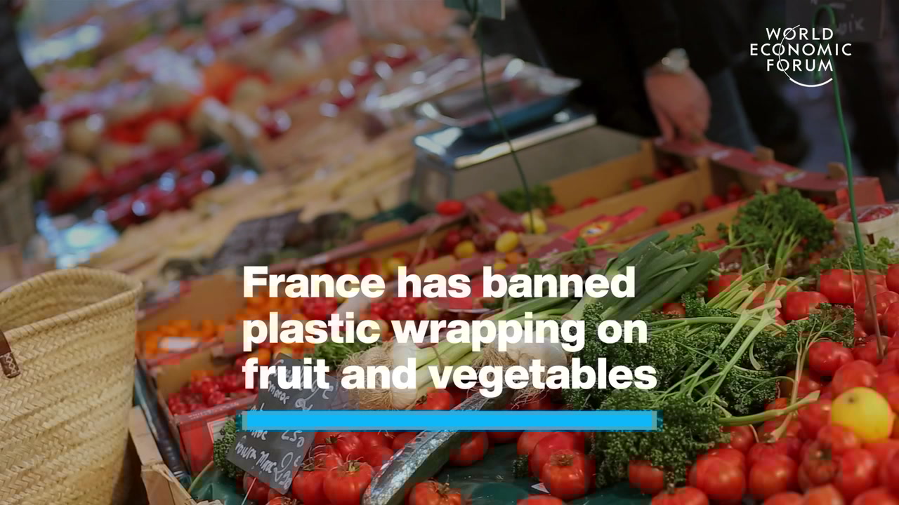 France Has Banned Plastic Wrapping On Fruit And Vegetables World