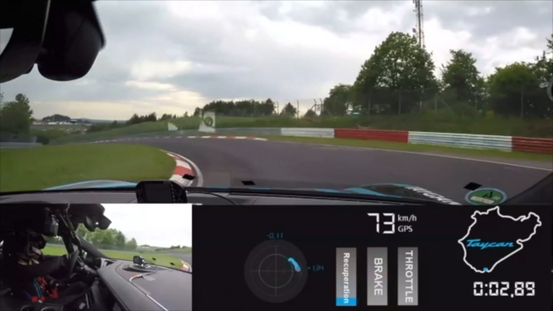 Porsche Taycan Nürburgring